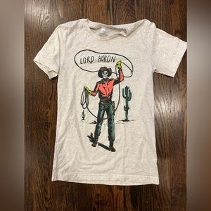 Lord Huron Skeleton Cowboy Tee Sz XS